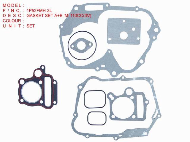 1P52FMH-3L_GASKET SET A+B 'M' 110CC(3V)