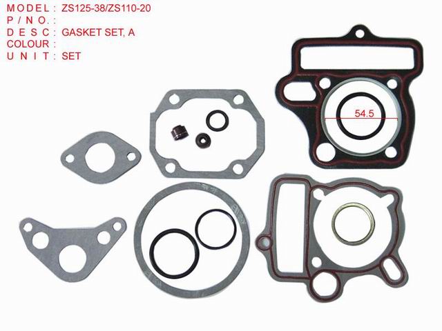 GASKET SET. A_ZS125-38