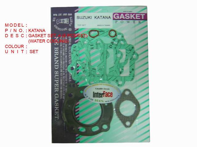 KATANA GASKET SET, A (6 PCS SET)