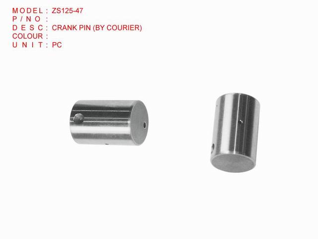 ZS125-47_ CRANK PIN (BY COURIER)
