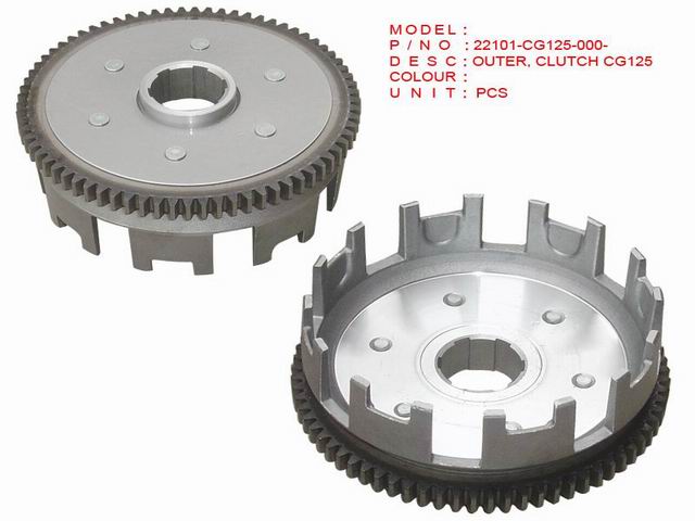 22101-CG125-000-OUTER, CLUTCH CG125 TANAKA