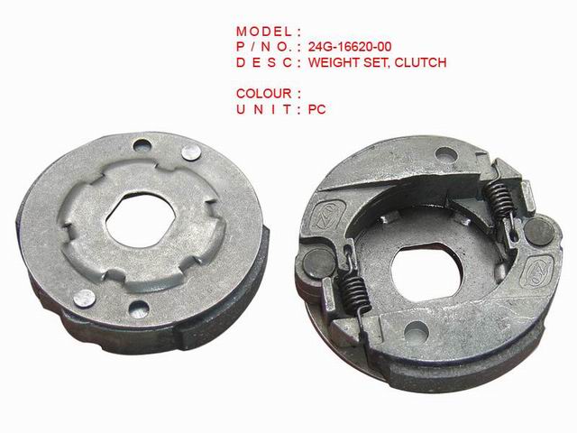 24G-16620-00 WEIGHT SET, CLUTCH