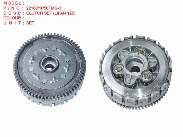 22100;1P50FMG-3_ CLUTCH SET (LIFAN 125)