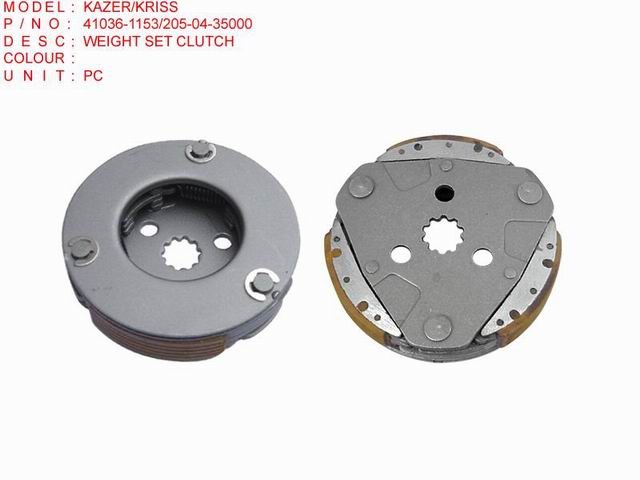 41036-1153_WEIGHT SET,CLUTCH_KAZER_KRISS