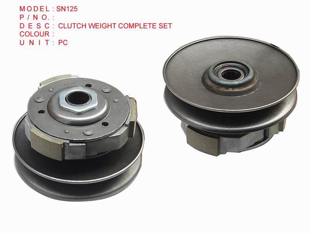 CLUTCH WEIGHT COMPLETE SET_SN125