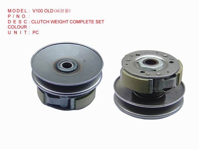 CLUTCH WEIGHT COMPLETE SET_V100 OLD