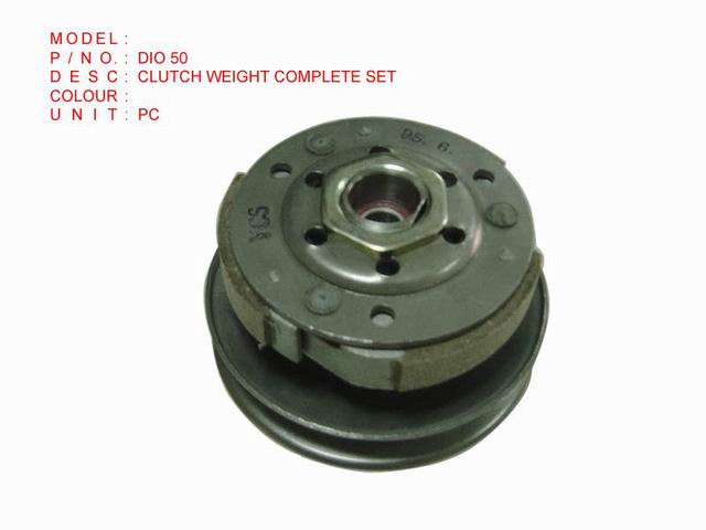 DIO 50_CLUTCH WEIGHT COMPLETE SET