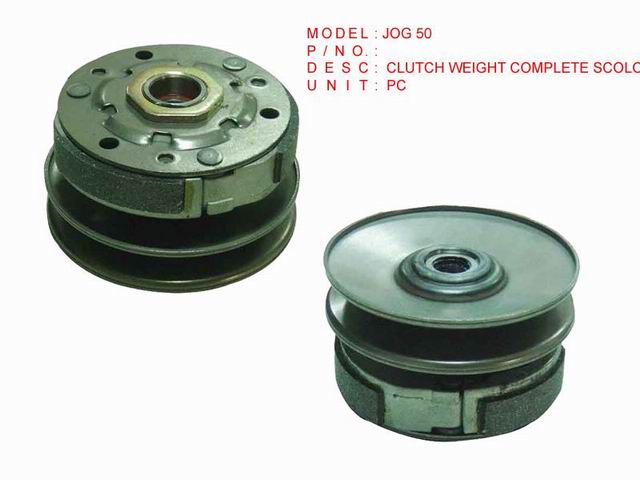 JOG 50 CLUTCH WEIGHT COMPLETE SET