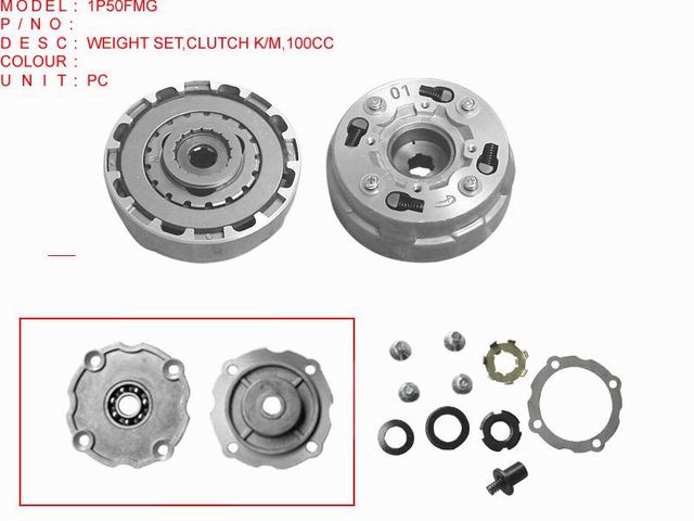 WEIGHT SET,CLUTCH,100CC_1P50FMG