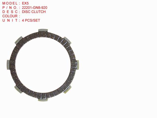 EX5_ DISC CLUTCH (4 PCS'SET) (22201-GN8-920)