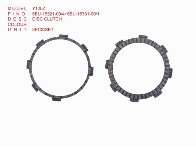 5BU-16321-00'4+5BU-16331-00'1_DISC CLUTCH_Y125Z