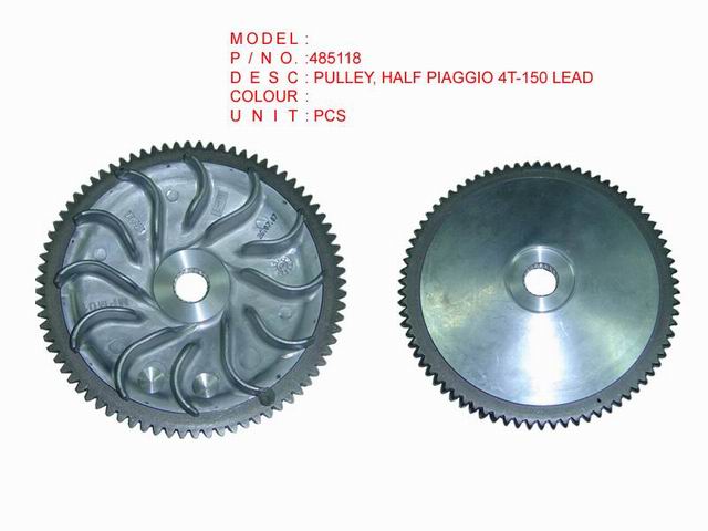 485118 PULLEY, HALF PIAGGIO 4T-150 LEAD
