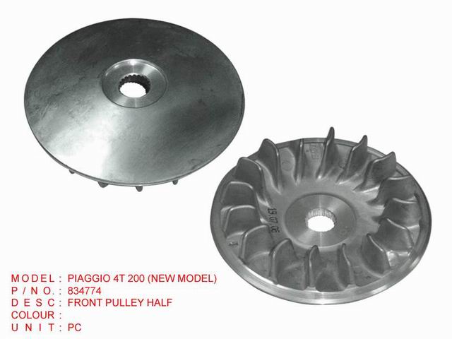 834774_FRONT PULLEY HALF_PIAGGIO 4T 200(NEW MODEL)
