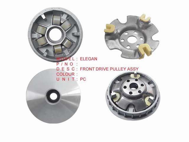FRONT DRIVE PULLEY ASSY OR ELEGAN