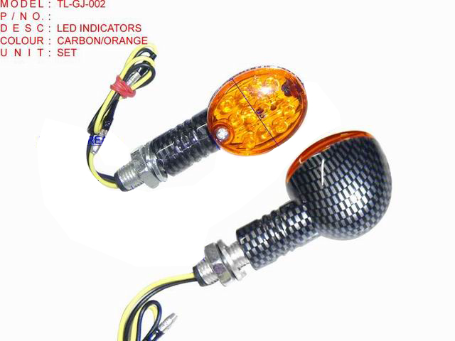 TL-GJ-002_ LED INDICATORS CARBON'ORANGE