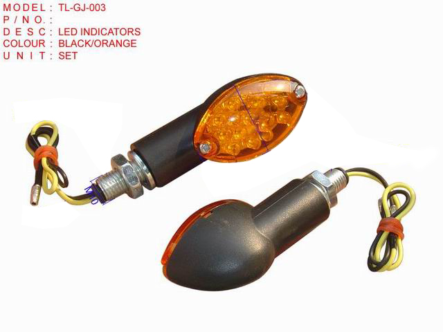 TL-GJ-003_ LED INDICATORS CARBON'ORANGE