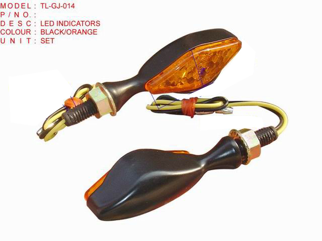 TL-GJ-014_  LED INDICATORS BLACK'ORANGE