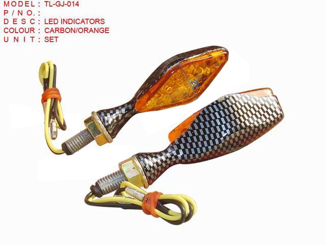 TL-GJ-014_ LED INDICATORS CARBON'ORANGE