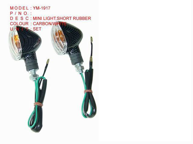 MINI LIGHT,SHORT RUBBER,CARBON-WHITE_YM-1917