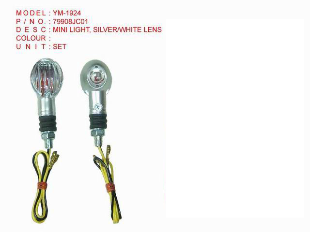 MINI LIGHT,SILVER-WHITE LENS_YM-1924