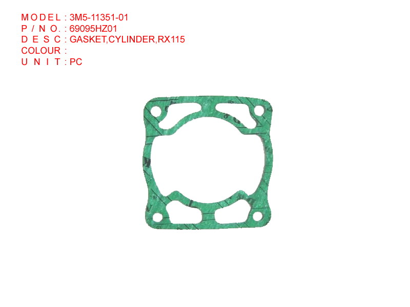 3M5-11351-01_GASKET,CYLINDER_RX115