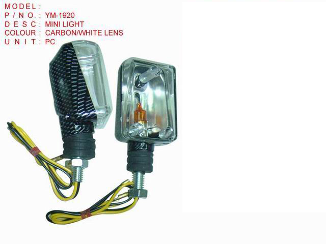 YM-1920_MINI LIGHT_CARBON'WHITE LENS