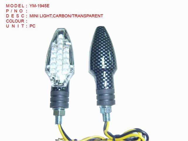 YM-1945E MINI LIGHT,CARBON-TRANSPARENT