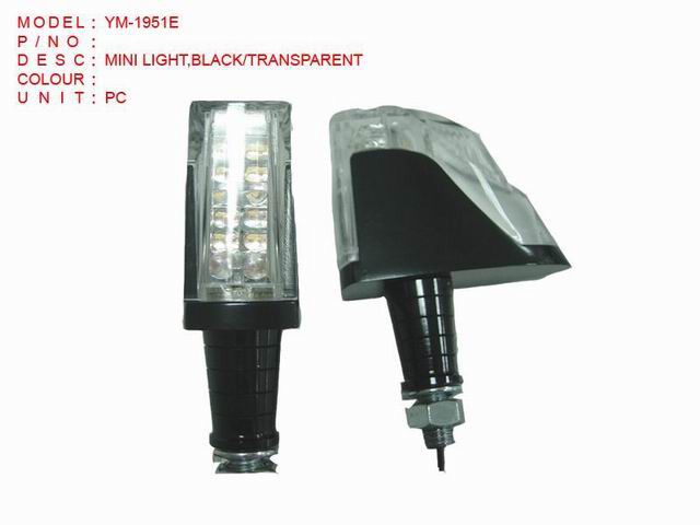 YM-1951E MINI LIGHT,BLACK-TRANSPARENT