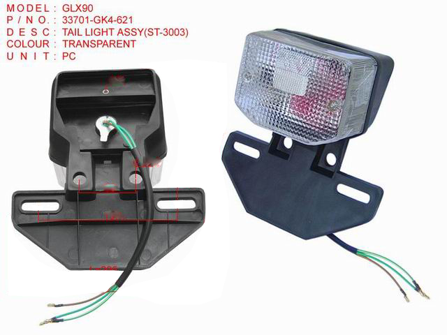33701-GK4-621_ TAIL LIGHT ASSY(ST-3003)_ GLX90