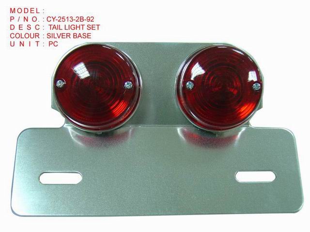CY-2513-2B-92_TAIL LIGHT SET SILVER BASE