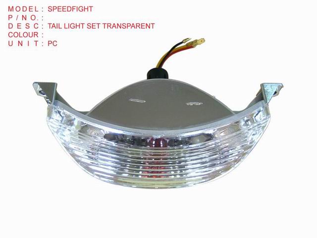 TAIL LIGHT SET TRANSPARENT_SPEEDFIGHT