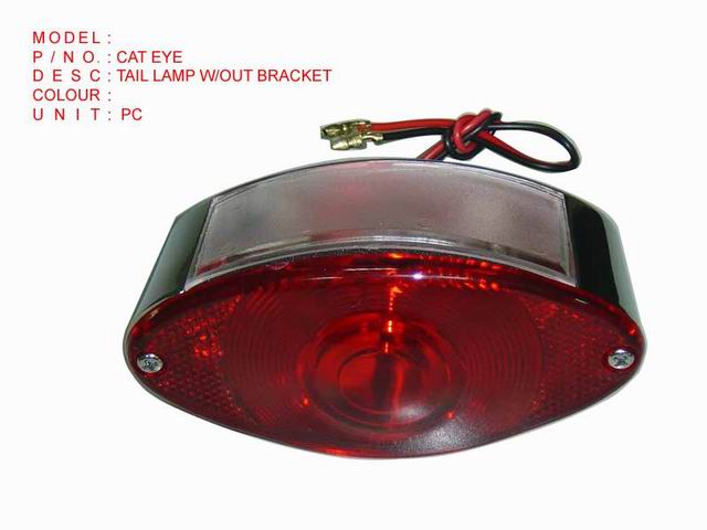 CAT EYE_TAIL LAMP W,OUT BRACKET