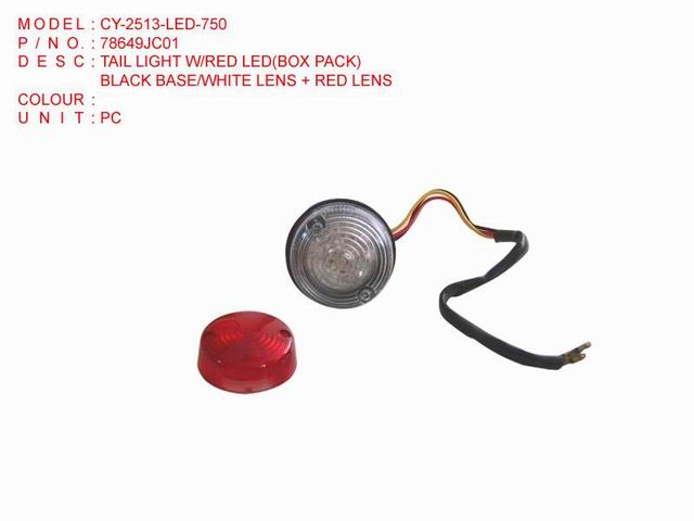 TAIL LIGHT W-RED LED_CY-2513-LED-750