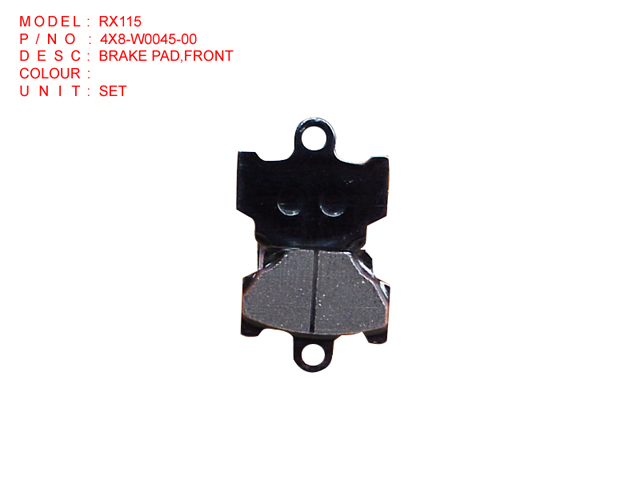 4X8-W0045-00_BRAKE PAD,FRONT_RX115