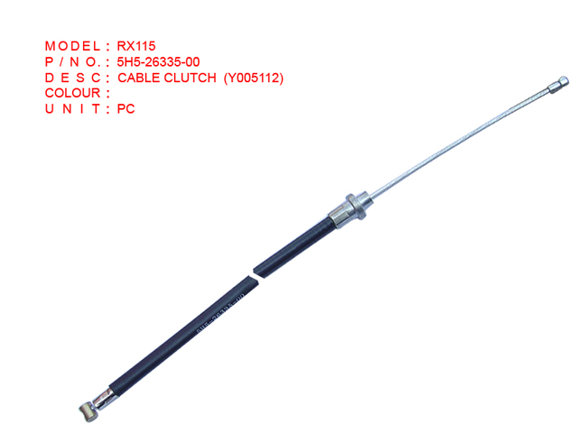 5H5-26335-00 RX115 CLUTCH CABLE