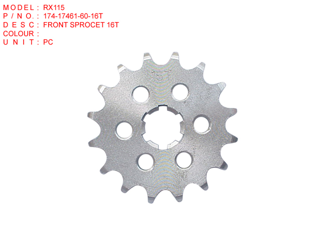174-17461-60-16T_FRONT SPROCET 16T_RX115