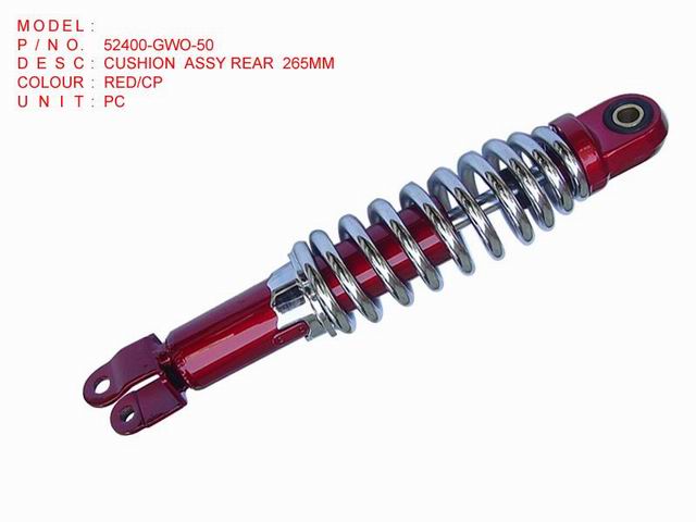 52400-GWO-50_CUSHION ASSY REAR 265MM_RED'CP
