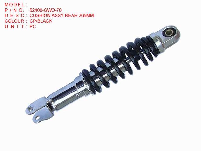 52400-GWO-70_CUSHION ASSY REAR 265MM_CP'BLACK