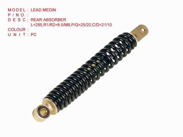 REAR ABSORBER,L=285_LEAD MEDIN