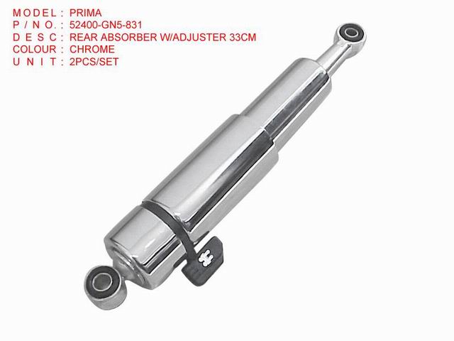 52400-GN5-831_REAR ABSORBER W'ADJUSTER 33CN