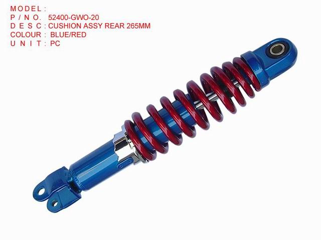52400-GWO-20_CUSHION ASSY REAR 265MM_BLUE'RED 