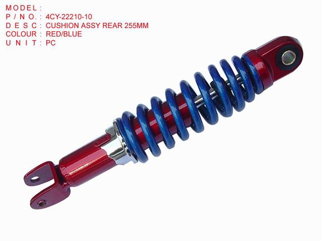 4CY-22210-10_CUSHION ASSY REAR 255MM_RED'BLUE