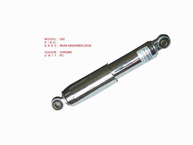 V50 REAR ABSORBER,25CM CHROME
