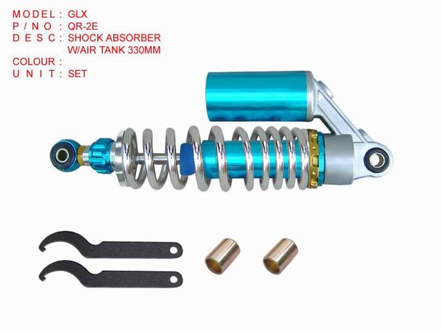 QR-2E_SHOCK ABSORBER W'AIR TANK 330MM_ GLX