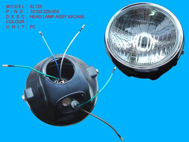 33100-329-003_HEAD LAMP ASSY W'CASE (XL125)
