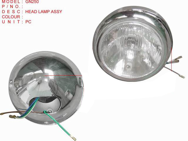 GN250_ HEAD LAMP ASSY