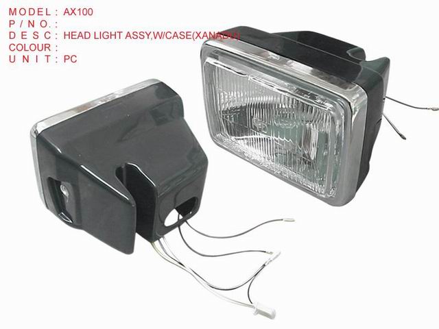 HEAD LIGHT ASSY,W-CASE_AX100