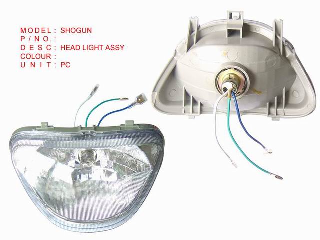 SHOGUN_HEAD LIGHT ASSY