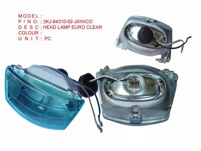 3KJ-84310-02-HEAD LAMP EURO CLEAR