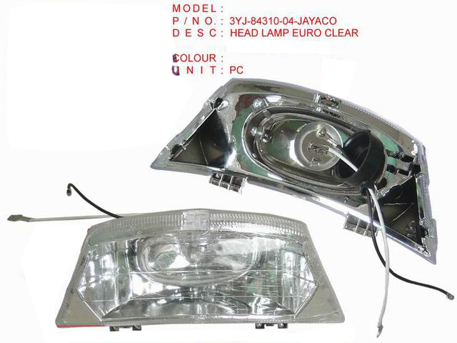 3YJ-84310-04-HEAD LAMP EURO CLEAR
